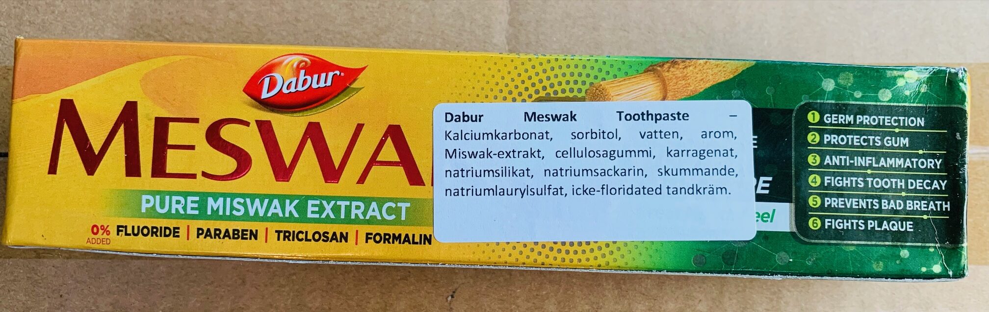 Dabur Meswak Toothpaste – 200ml