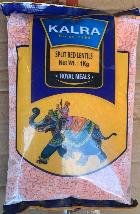 Split Red Lentils (Masoor) – 1Kg