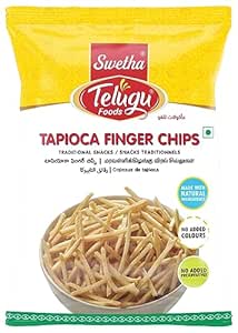 Telugu Foods Tapioca Finger Sticks – 170 Grams