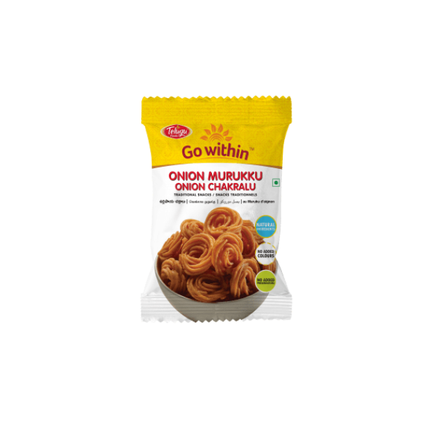 Telugu Foods Onion Muruku – 170 Grams