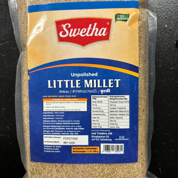 Telugu Foods – Little Millets 500 Grams