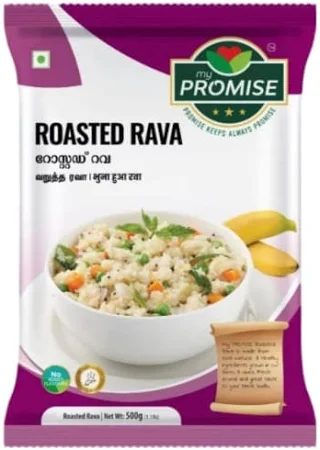 TF Wheat Ravva Roasted – 1KG