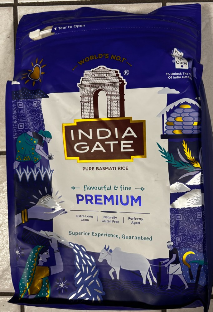 India Gate Premium Basmati Rice