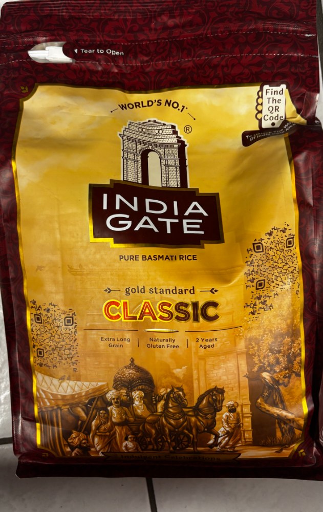 India Gate Classic Basmati Rice