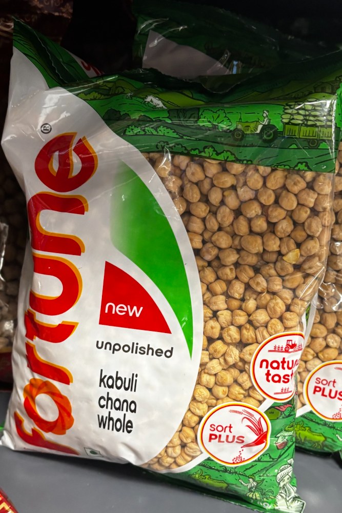 Fortune Kabuli Chana Whole (Unpolished)