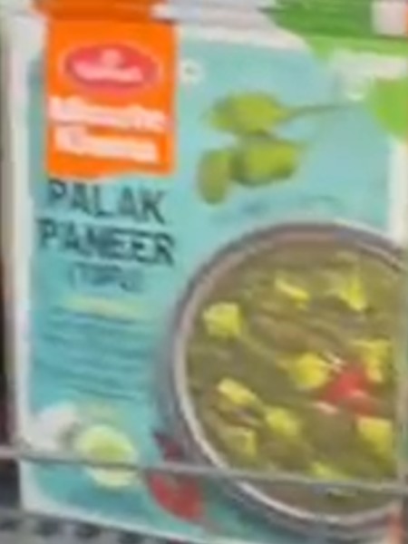 Haldiram’s Minute Khana Palak Paneer