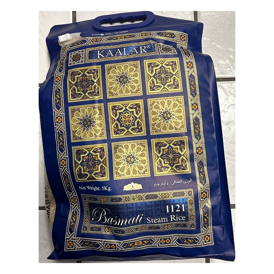 Kaalar 1121 Basmati Steam Rice