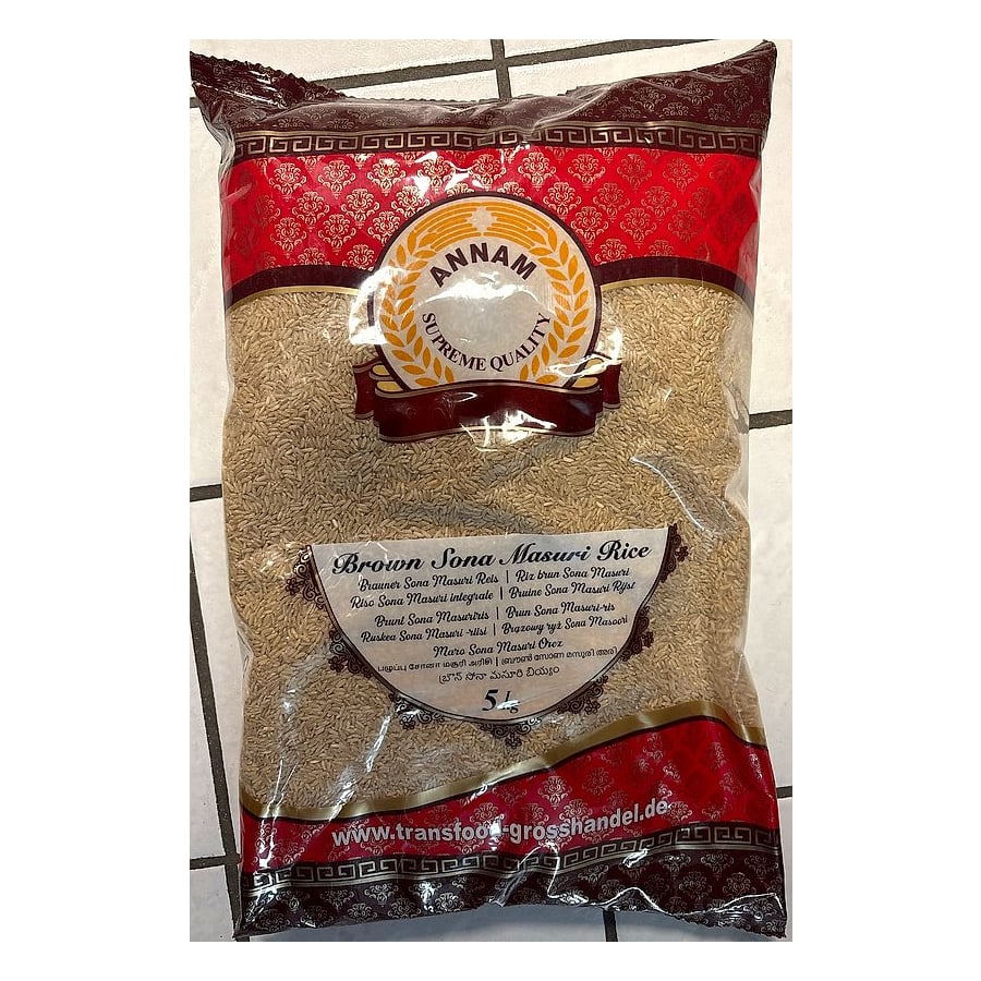 Annam Brown Sona Masuri Rice
