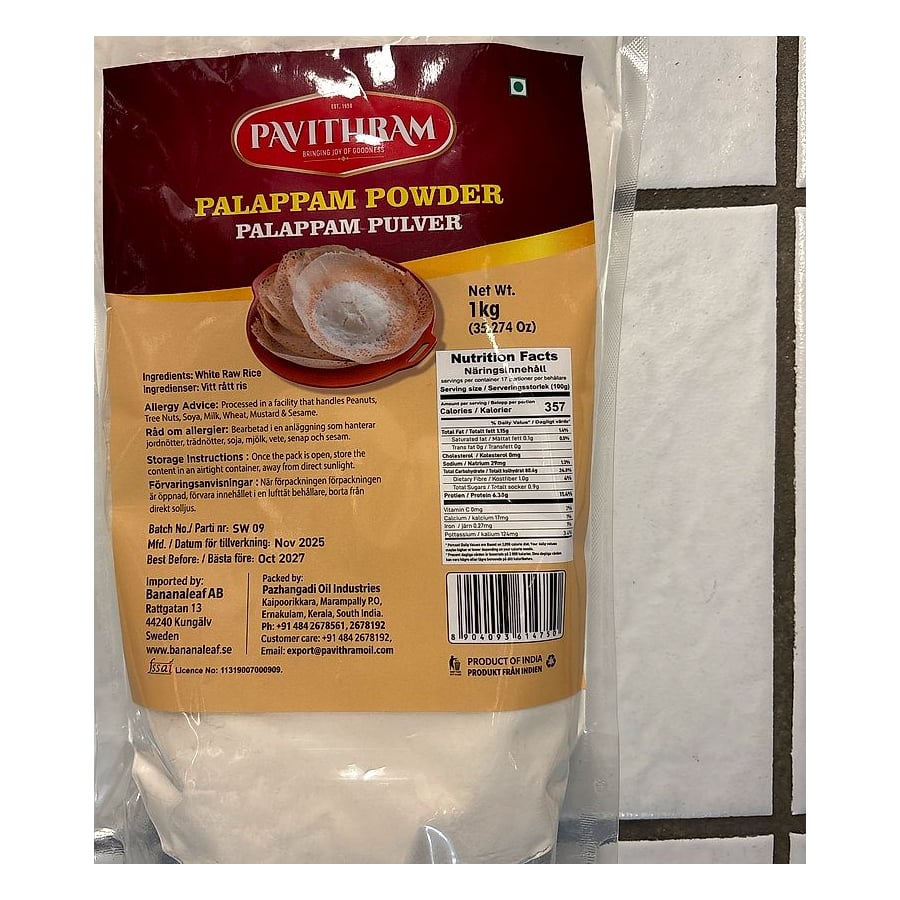 Pavithram Palappam Powder