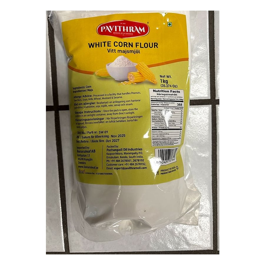 Pavithram White Corn Flour