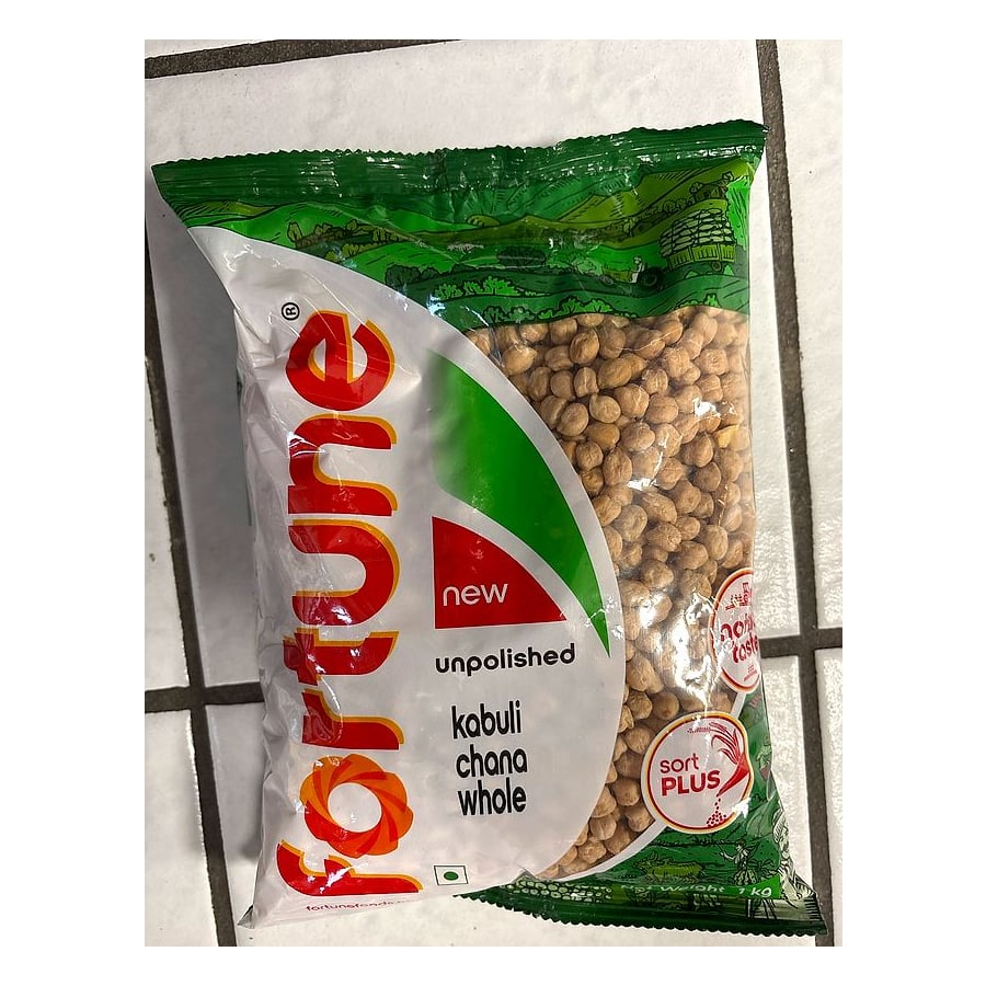 Fortune Kabuli Chana Whole (Unpolished)