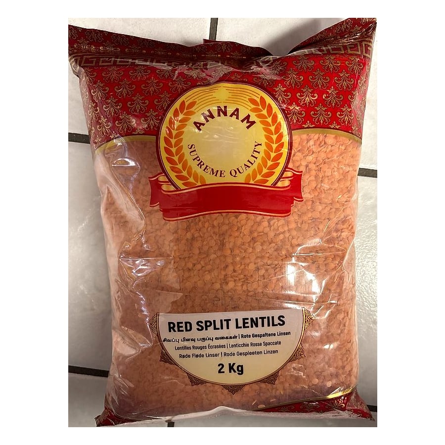 Annam Red Split Lentils