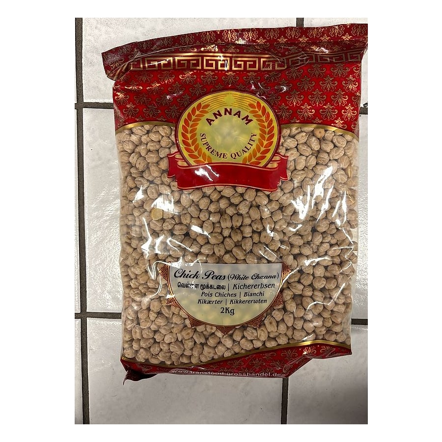 Annam Chick Peas (White Channa)