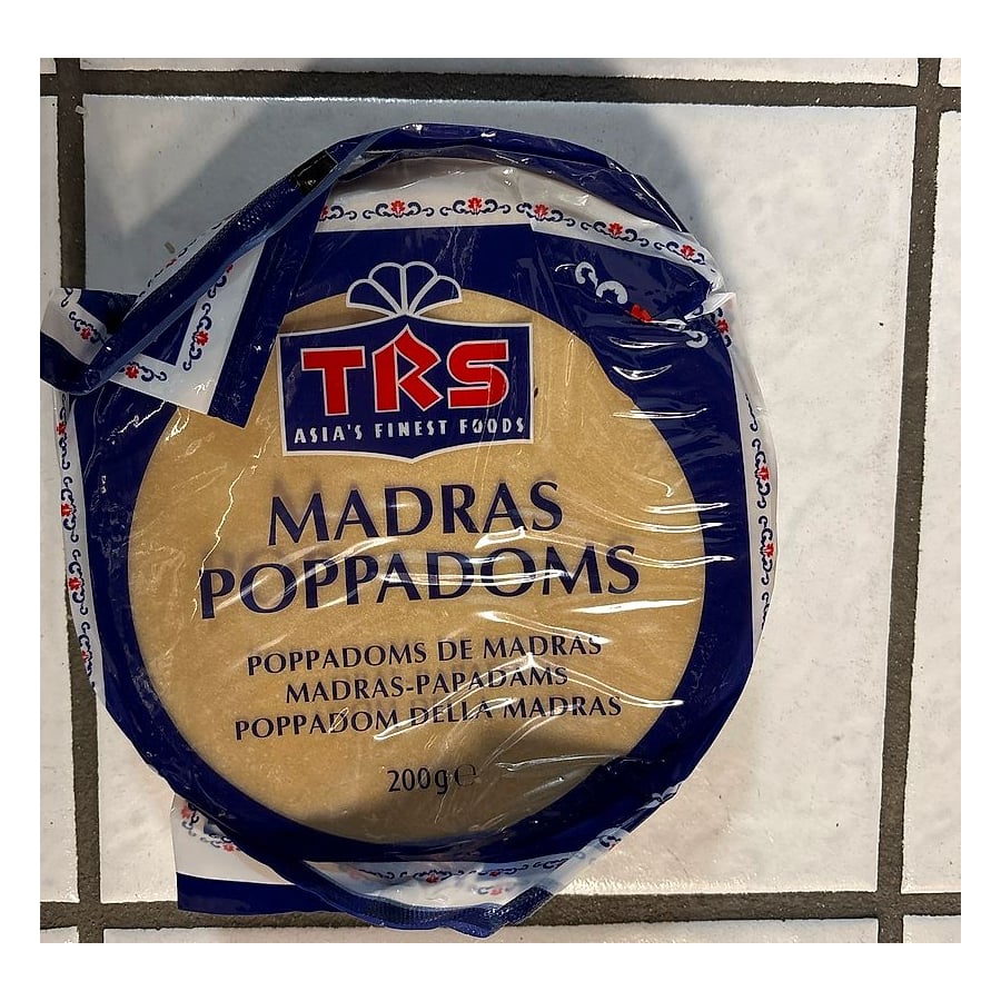 TRS Madras Poppadoms