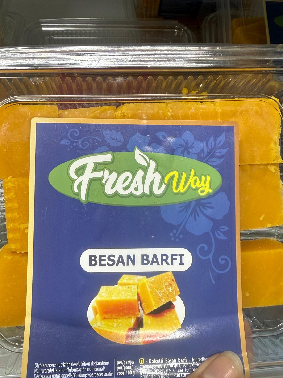 Fresh way sweet - Besan Barfi